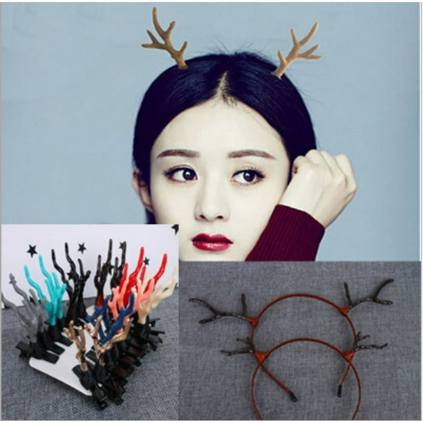 Korean new original headdress Korean headband Christmas antler