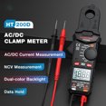 thumbnail image 4 of Clamp Meter,Resistance Continuity Diode 2000 Rms Ncv Continuity Diode Test Meter 2000 Rms Clamp Meter Rms Ncv 600v 200a Twirltide Meter Can Resistance, 4 of 7