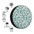 thumbnail image 4 of Vsdgher Floral for Spare Tire Cover, Tire Wheel Protector Wheel Cover Fit for Truck,Trailer,RV,SUV,Camper and Most Vehicle-17 inch, 4 of 6