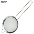thumbnail image 3 of Fine Mesh Strainer for Kitchen Stainless Steel Tea Strainer for Kitchen Food Colander Long Handle Food Sifter Flour Sieve Baking Tool, 10cm, 3 of 8