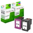 thumbnail image 1 of TCT 61XL Ink Cartridge 2 Pack - Compatible Replacement for HP 61XL CH563WN,CH564WN High Yield Works With HP Deskjet 1050 Deskjet 2050 Deskjet 3050 Printers (Black Tri-Color 2 - Pack), 1 of 5