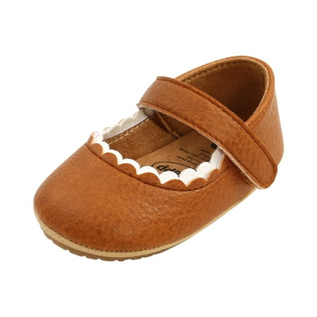 

Infant Baby Girls Flats Non Slip Soft Sole Shoes Prewalker Newborn Light Baby Sneaker Shoes
