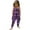 Purple 3, variant on Toddler Girls Tie Dye Jumpsuits,Sleeveless Colorful Jumpsuit Kids Girls Casual Crewneck Romper,Toddler Girls Cute Jumpsuit One Piece Playsuit,Loose Strap Romper Summer Outfits Clothes