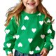 thumbnail image 1 of Manga larga vestido de línea para las mujeres imprimir casual suelto sudadera con capucha, forrado de lana cálido manga larga cuello redondo suéter para invierno otoño uso diario, 1 of 8