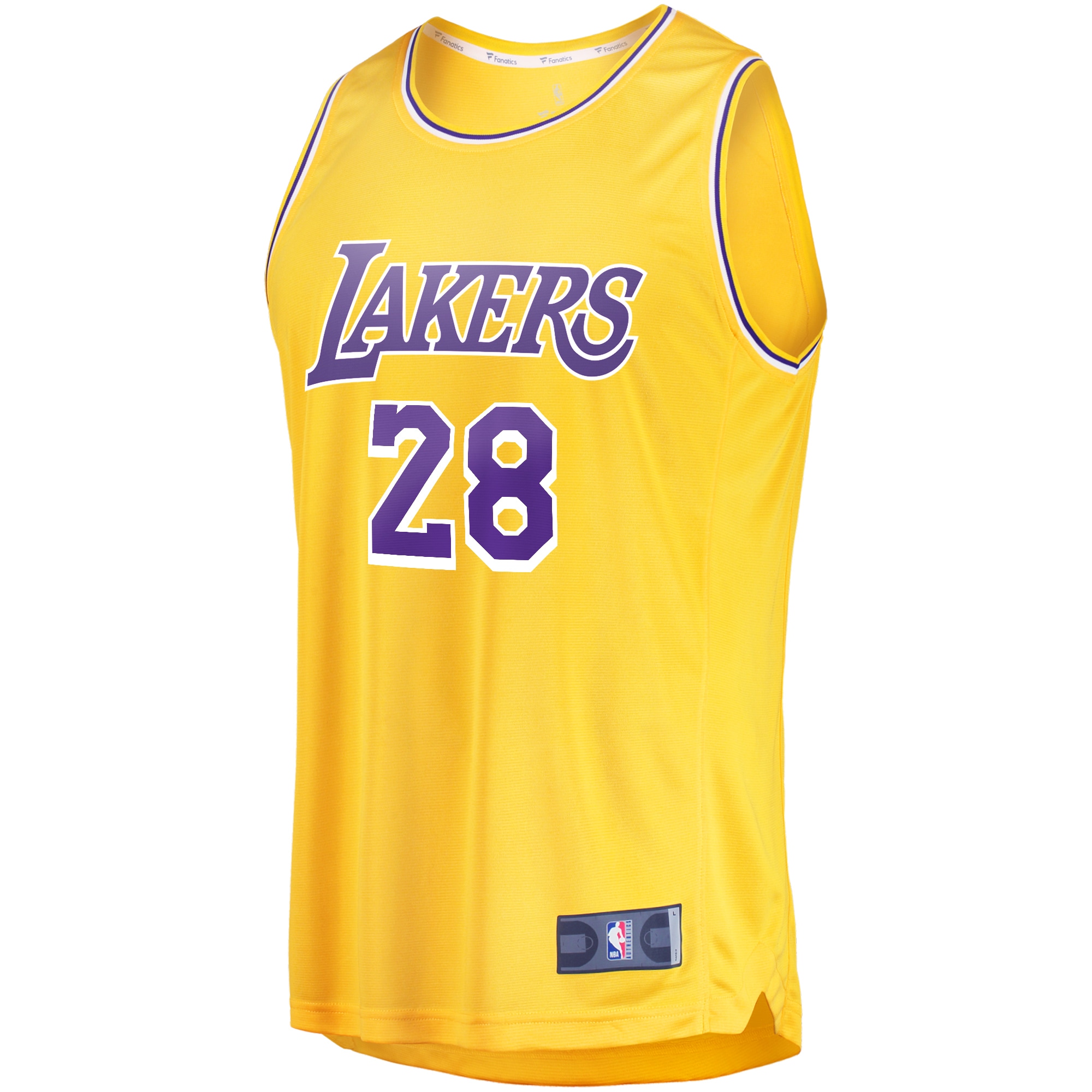 lakers 28 jersey