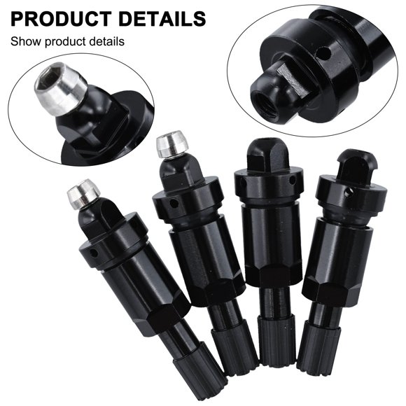 4pc TPMS aluminum Valve Stem Service Kit Replacemen for Tire Valves for Tesla
