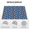 thumbnail image 3 of Yiaed Cute Popcorn Print Highly Absorbent Microfiber Kitchen Counter Mat, Dish Drying Pad for Dishes, Utensils, Pots and Pans, Large 18" x 24", 3 of 7