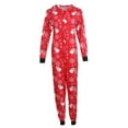 thumbnail image 3 of ZOELNIC Matching Family Christmas Pajamas Set Snowman Hoodie Jumpsuit Romper Holiday Pjs Onesies Sleepwear, Dad-M, 3 of 9