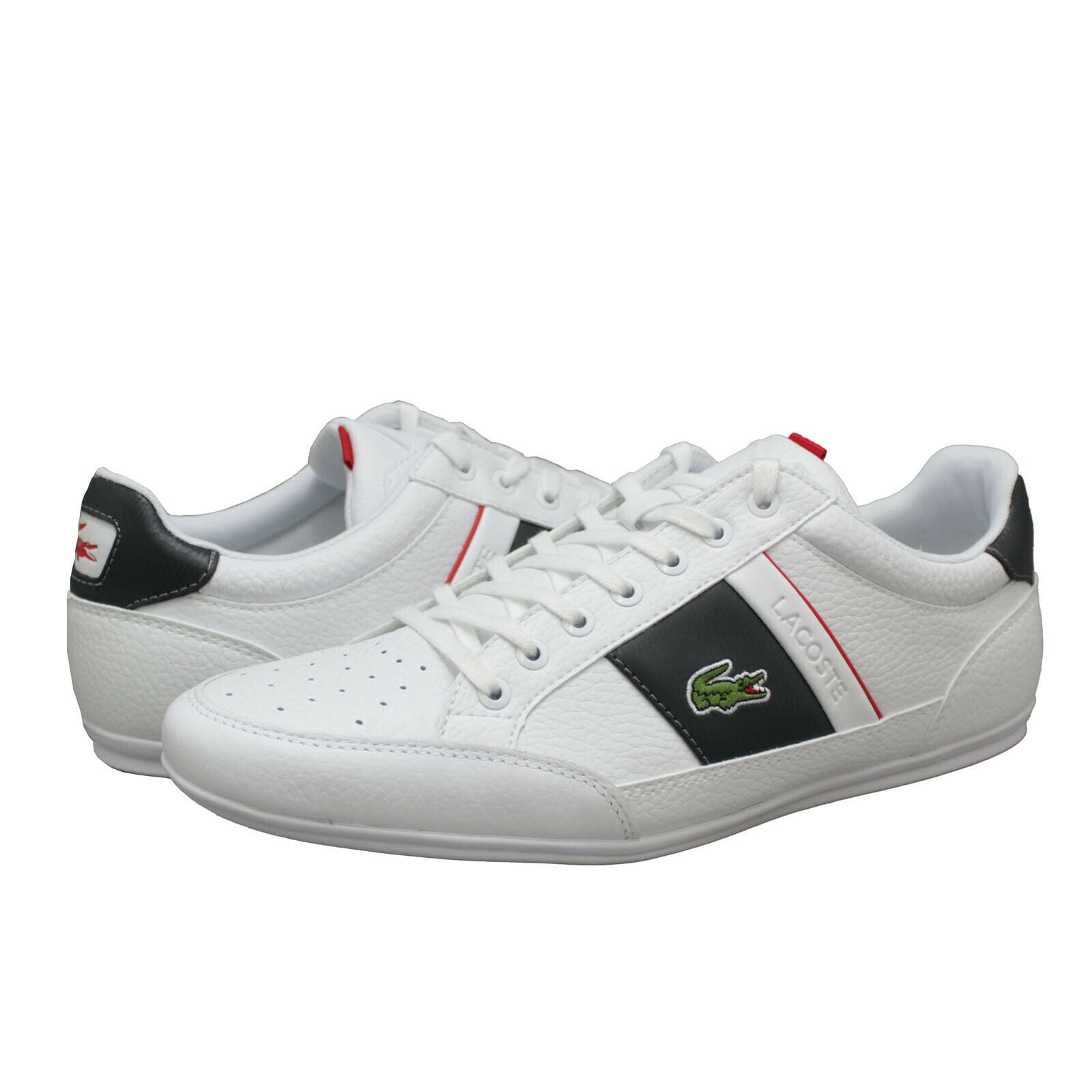 Lacoste Mens Chaymon 0721 1 CMA Textile Leather Casual Fashion Trainers Shoes