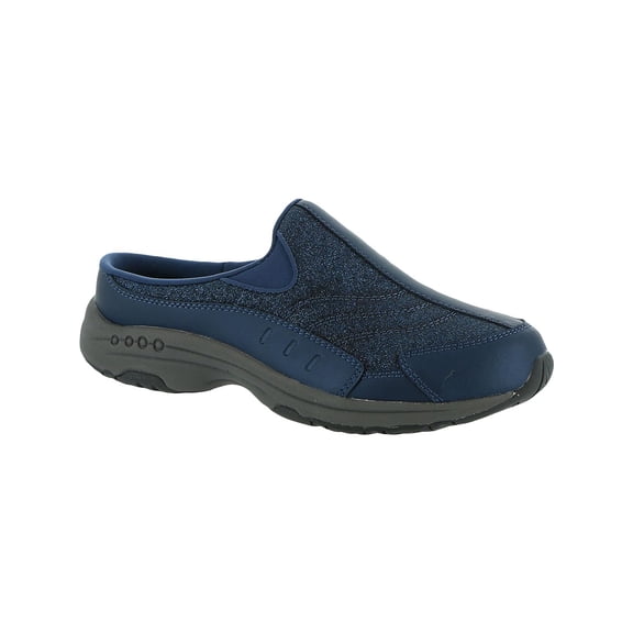 Easy Spirit Traveltime Women's Fashion Mules Color: Pearlized Dark Blue Size: 9 WIDE