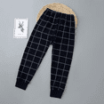 thumbnail image 5 of Pantalones de dormir de algodón para niños, pantalones individuales de talla mediana y pequeña, Color sólido, bebés, niños y niñas, 5 of 5