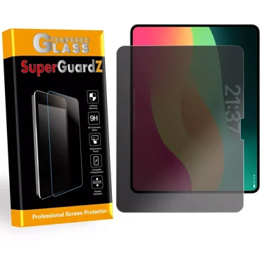 For iPad Air 11 (6th Gen, 2024) - SuperGuardZ Privacy Anti-Spy Tempered Glass Screen Protector, 9H, Anti-Scratch, Anti-Bubble, Anti-Fingerprint