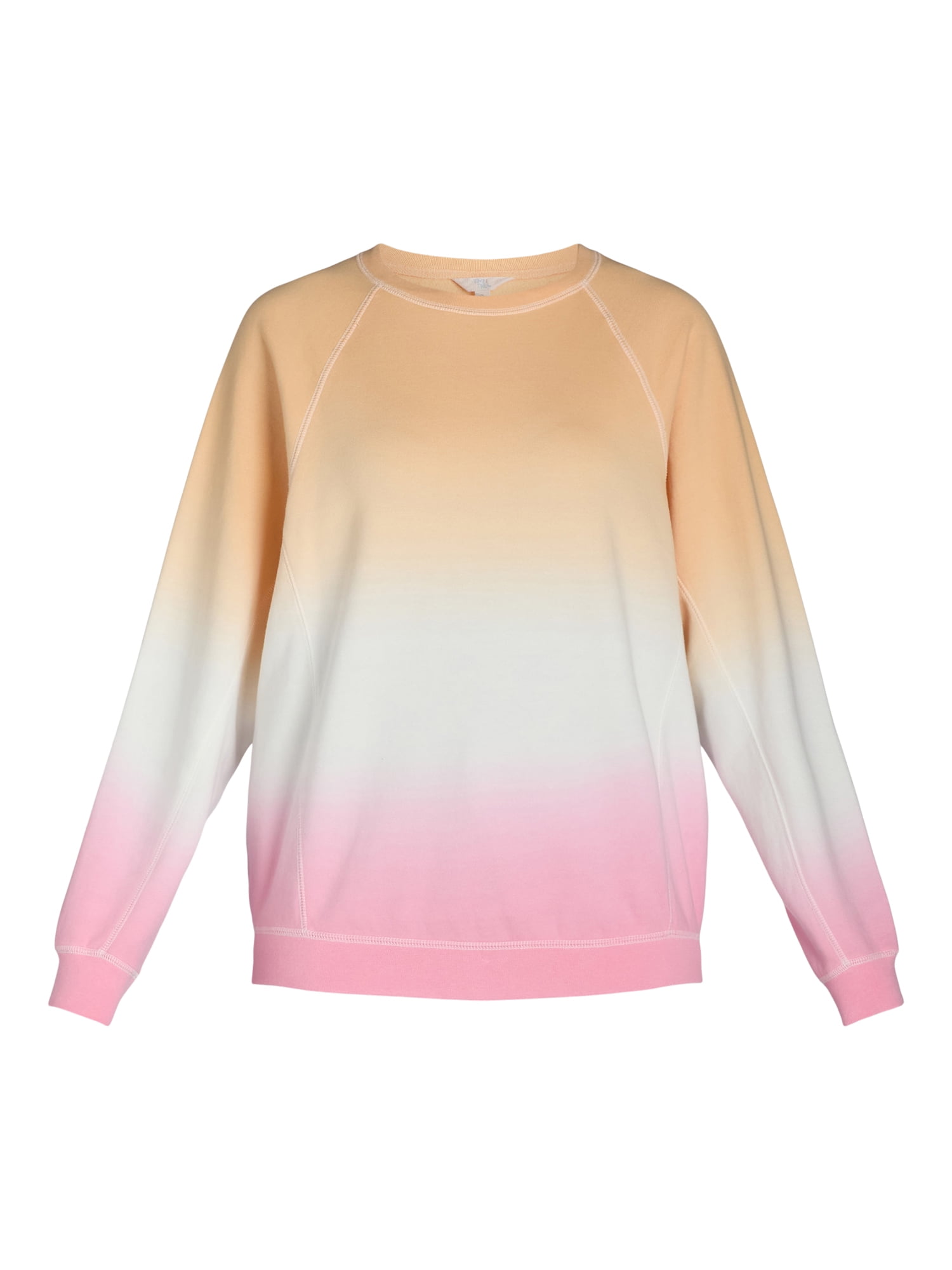 Time and Tru Washed Sweatshirt, Sizes XS-XXXL