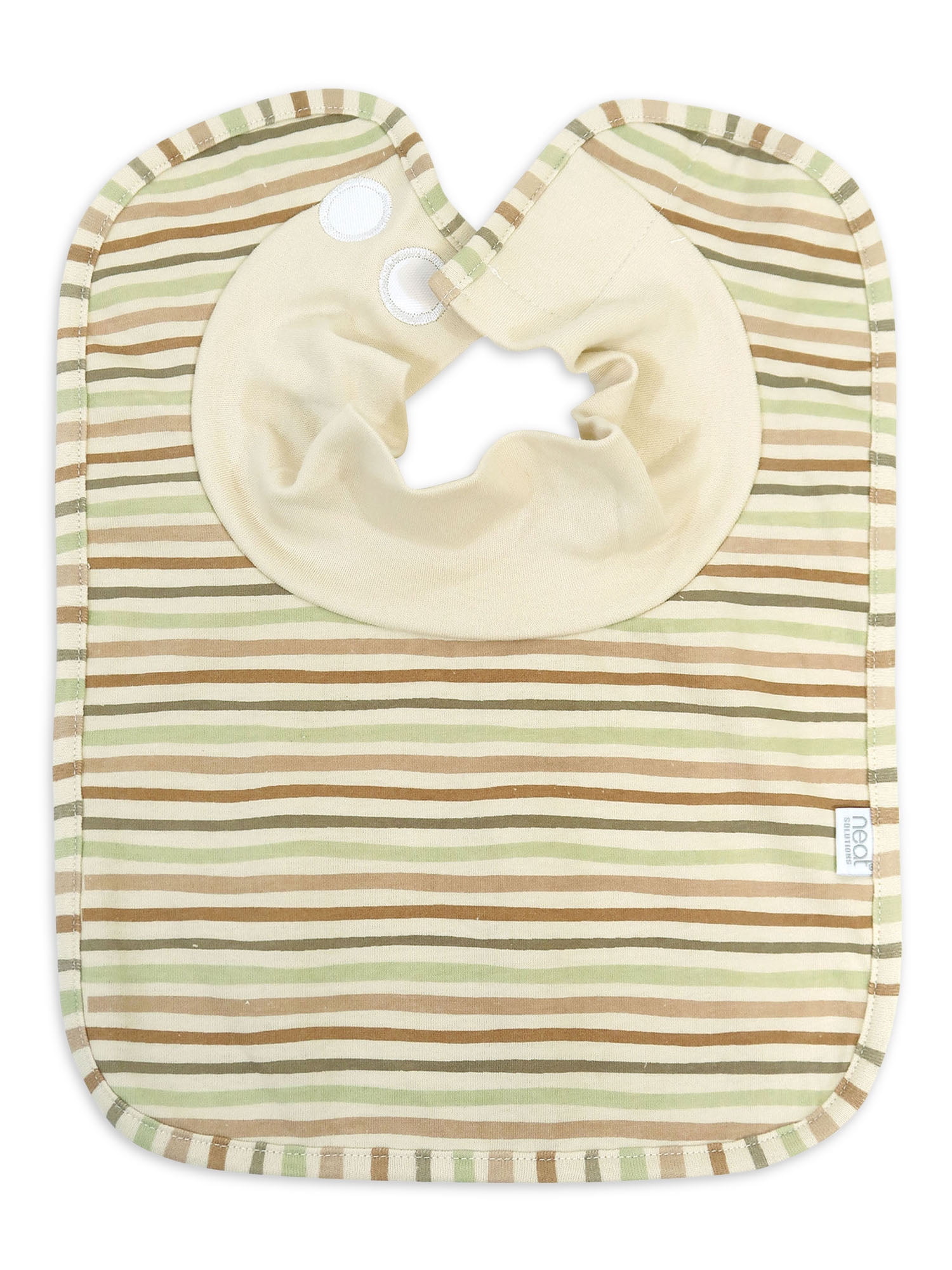 Neat Solutions 3 Pack Boy Printed Mock Neck Bib