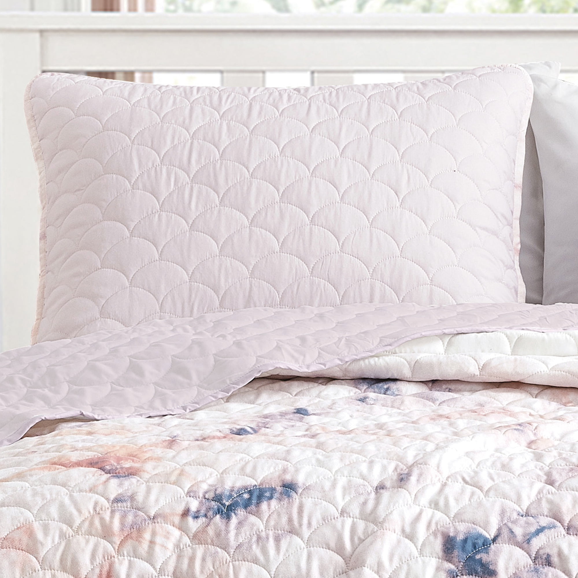 Evjk 3-Piece Decorative Lightweight Bedspread Set – Oversized, Microfiber with Vibrant Print, King