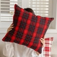 thumbnail image 5 of Nkmbld Merry Christmas Decorative Throw Pillow Covers Outdoor Cushion Case, Super Soft Pillows Cover for Living Room Bedroom Sofa Couch Cushion Cover, Red, 5 of 8