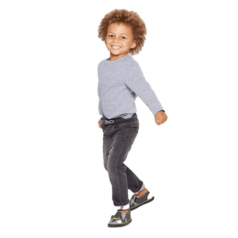 CAT JACK Toddler Boys' Skinny Fit Jeans in Black Denim, - Walmart.com
