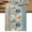 Teal Blue, variant on Beach Coastal Teal Cotton Linen Table Runner for Dining Kitchen, Nautical Shell Starfish Coral Summer Wedding Outdoor Party Tablerunners, Dresser Scarf Coffee Tablecloth Runners 13x70 Inches