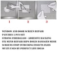 thumbnail image 4 of Screen Patches Limited Time Offer! New! Dusknt 5 Pack Window and Door Screen Patch Adhesive Kit, 4 of 9