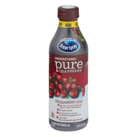 UPC 031200026217 product image for Ocean Spray Pure Cranberry Juice, 33.8 OZ | upcitemdb.com