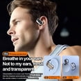 thumbnail image 2 of Ai Translator Earbuds Translation Earbuds Real Time 144 Language Translator Earbuds, 3 in 1 Wireless Bluetooth Translation Earbuds, 90H, Open-Ear, Light, 4 Mode, Sound-tight Earbud (Beige), 2 of 8