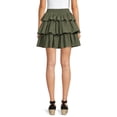 thumbnail image 3 of Time and Tru Women's Mini Skirt, 3 of 5
