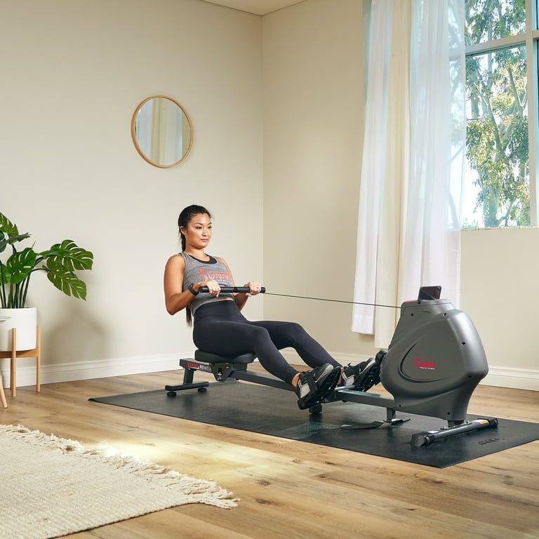Free Shipping Sunny Health Fitness Premium Magnetic Rowing Machine Indoor Rower w Smart Bluetooth FREE SunnyFit AE App SF RW5941SMART Walmart