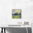thumbnail image 2 of ARTCANVAS Pasture Sunset Eragny 1890 Canvas Art Print by Camille Pissarro - Size: 12" x 12" (0.75" Deep), 2 of 9