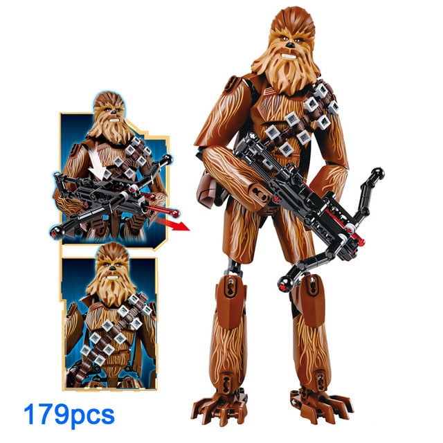 179pcs Star Wars Action Figure Starwars Luke Leia JAR Sith Trooper