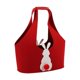 thumbnail image 4 of Bolsa de pascua de Pascua con mango, cesta de huevo reutilizable, bolsa de huevo de Pascua para envoltura de regalos, suministros de fiesta de Pascua Rojo, 4 of 8