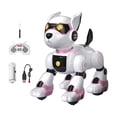thumbnail image 2 of Juguete de Perro Robot para caminar, Robot con táctil inteligente RC para cachorros, perro mecánico eléctrico para niños y adultos, regalos de Rosa, 2 of 9