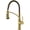 Spot-Free Brushed Gold, variant on Karran Usa KKF740MB Scottsdale 1.8 GPM Single Hole Pull Down Kitchen Faucet - Black