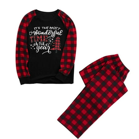 

Fall Clothes For Women Women Family Matching Xmas Pajamas Set Women Kid Adult PJs Sleepwear Nightwearg