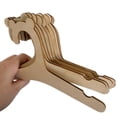 thumbnail image 1 of Suit Hangers,Nursery Children Baby Clothes Suit Hangers Wooden,Infant Toddler Coat Pants Hanging Rack,Display Washcloths Towel Shirt Tops Jacket Hanger, Doll Dress Clothes BLESIY Perchas para trajes, 1 of 7