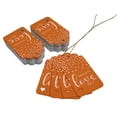 thumbnail image 3 of Inkdotpot 50 Pack Real Rose Gold Foil Paper Tags Made With Love Text Favor Hang Tag, 3 of 6
