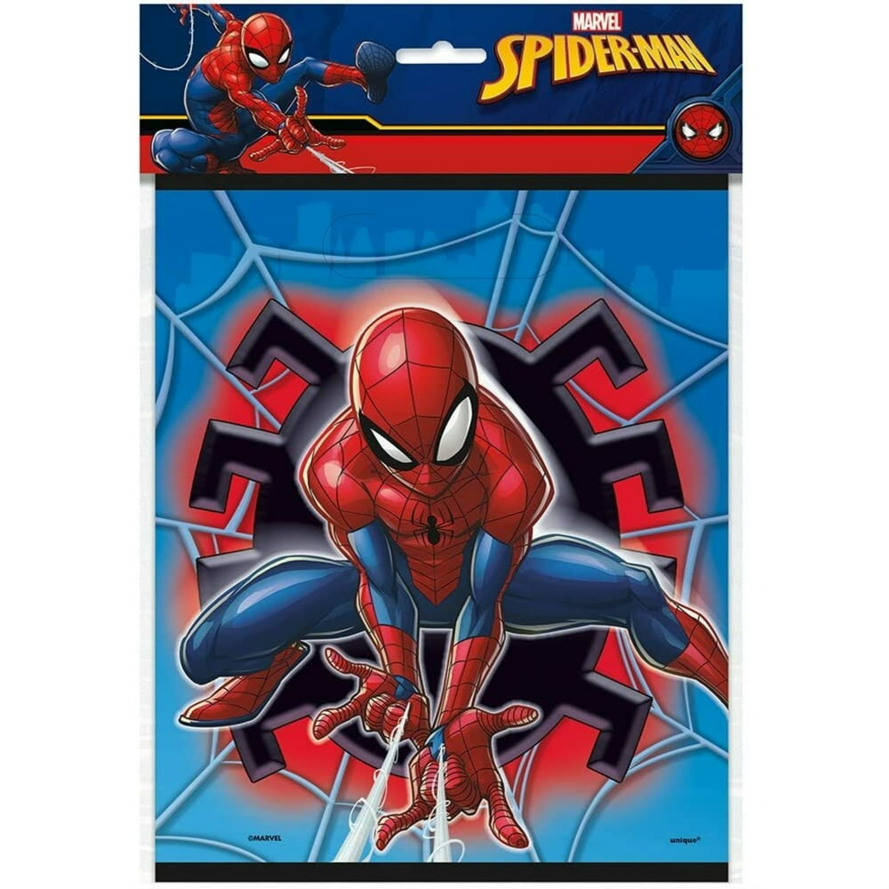 Spider-Man Loot Bags [8 Per Pack] - Walmart.com - Walmart.com