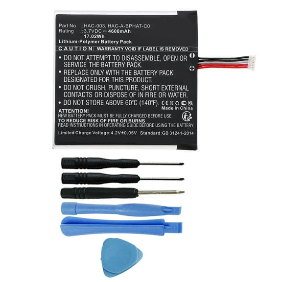 4310mAh HAC-003 Battery Replacement for Nintendo Switch HAC-001 with Tools