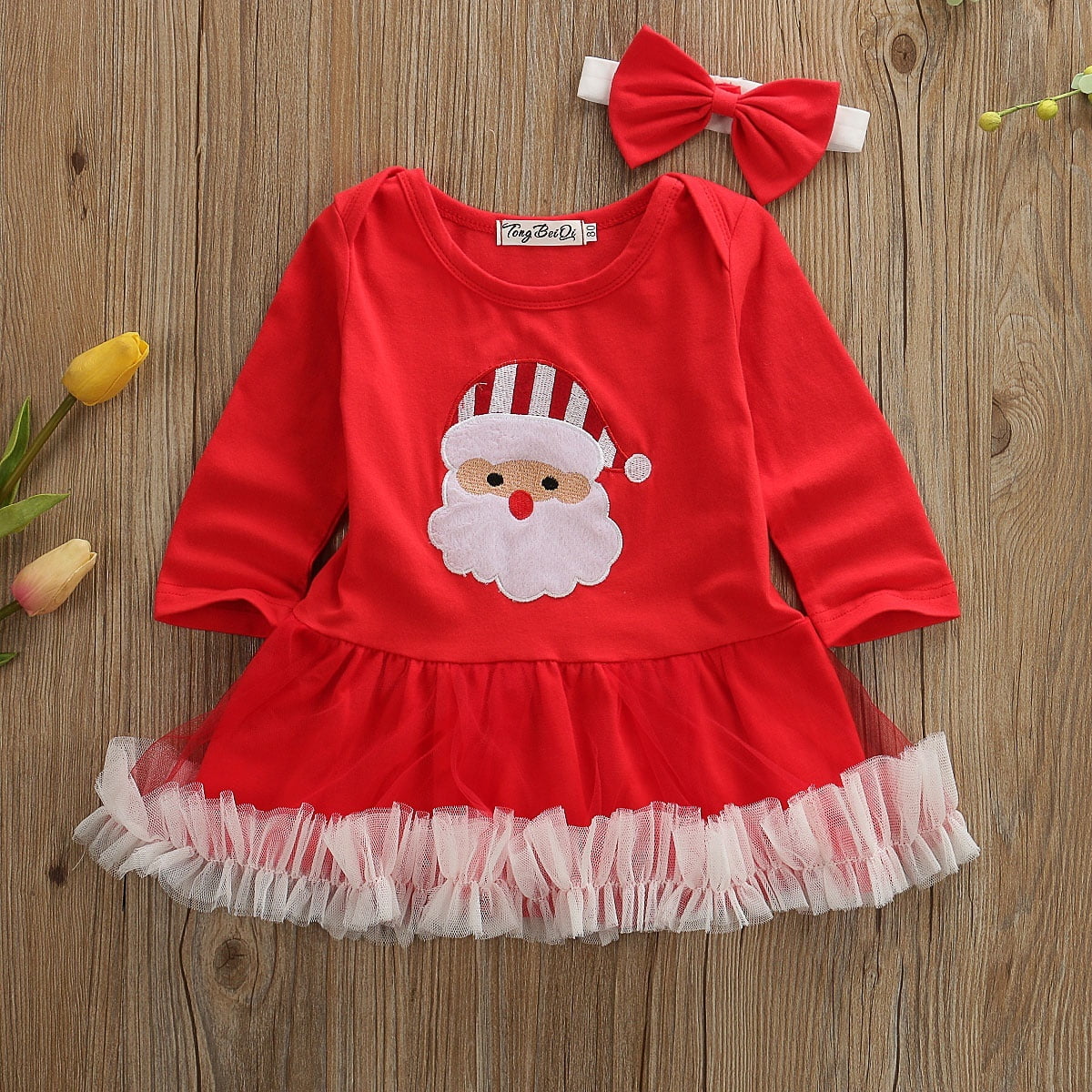 baby christmas dress walmart