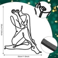 thumbnail image 3 of Wall Art Decor Minimalist Female Body For Bedroom Bathroom Living Room Art Metal Decorative Wall Pendant Hanging Decorations Graduation, 3 of 8