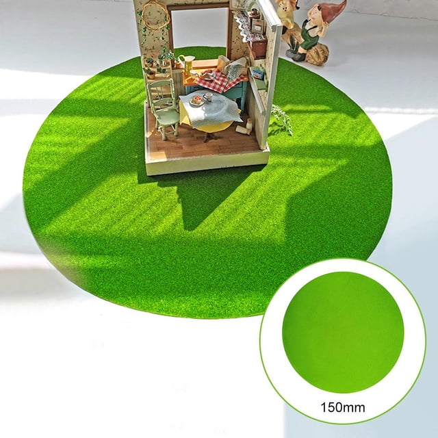 Césped de hadas redondo para jardín perfecl 15cm