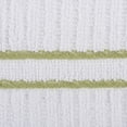 thumbnail image 5 of Contemporary Home Living Set of 12 Green and White Square Dishcloth 13", 5 of 6