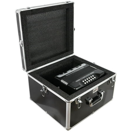 Gearlux ABS Hard Case for Panther, Compadre, and C2 Accordions - Black