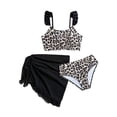 thumbnail image 3 of Shadoumai Girls Swimsuit Solid Color Cutout Bikini Sets Adjustable Straps Two Piece Bathing Suit Swimwear with Chest Pad 7-16Y, 3 of 5
