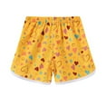 thumbnail image 3 of Gyratedream Baby Girls Running Athletic Cotton Shorts Kids Workout Fashion Summer Beach Sports Shorts Pants Casual Pants, 3 of 6