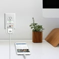 thumbnail image 7 of Universal Travel Portable Worldwide Power Adapter Converter All in One International Out of Country, Travel Wall Charger Plug for Input in USA EU UK France Italy Australia India Outlets, 7 of 7