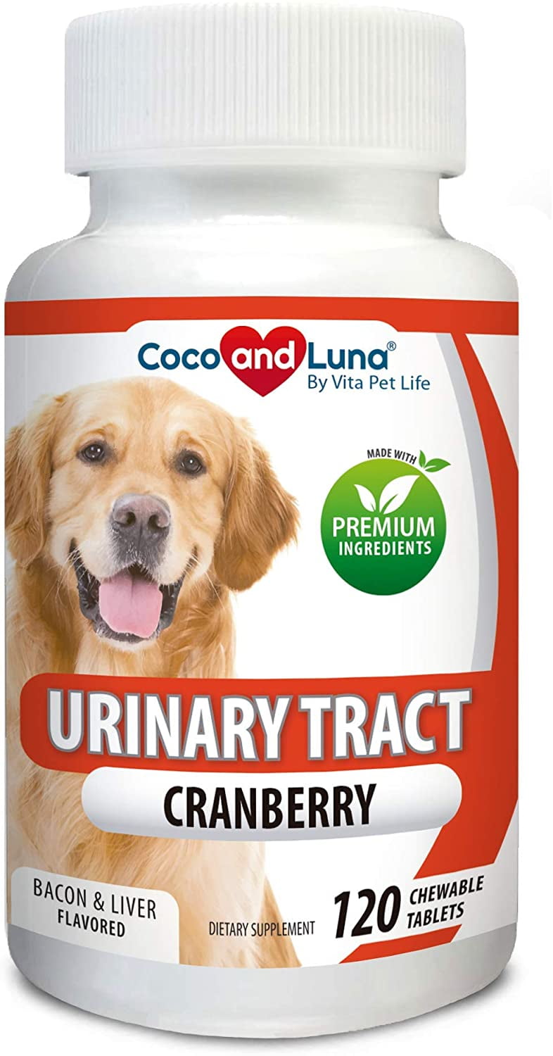 Coco and Luna Urinary Tract Support for Dogs 120 Chewable Tablets