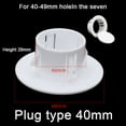thumbnail image 5 of 40-100Mm Decorative Wall Hole Cover Protective Vents Decor Cap Plastic-Plug For Air Conditioning Holes Pipeline Kitchen Tools, 5 of 9