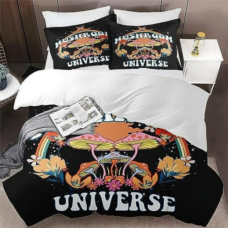 Duvet Cover Set Contemporary Cream Space Mountain Bedding Set for Kids and Adults Bedroom Decor Tropical Desert Palm Quilt Cover Set Size Comforter Cover with Pillow Shams Walmart