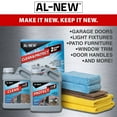 thumbnail image 2 of AL-NEW 2 Step Clean & Protect Kit | Clean, Restore, & Protect Your Outdoor Patio Furniture, Garage Doors, Exterior Lights, Window Frames, and More (16 Ounce), 2 of 4