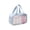 A002- Blue, variant on Black Makeup Organizer Clear Makeup Organizer Waterproof Pouch for Travel and Bathroom Use, Makeup and Skincare Organizer with Handle, Toiletry Organizer for Women